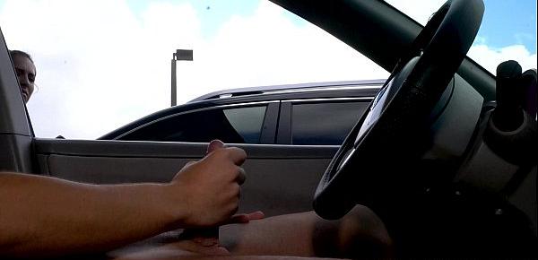  NICHE PARADE - Feisty Latina Giving Me A Lotta Lip For Flashing Cock In Parking Lot
